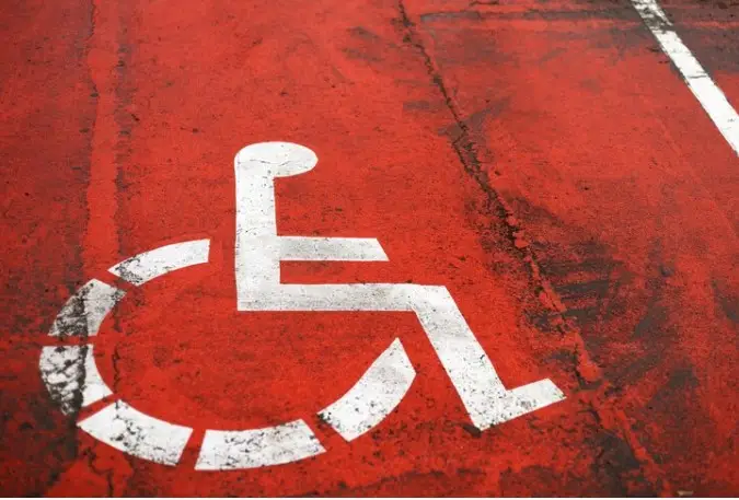 rambu parkir disabilitas